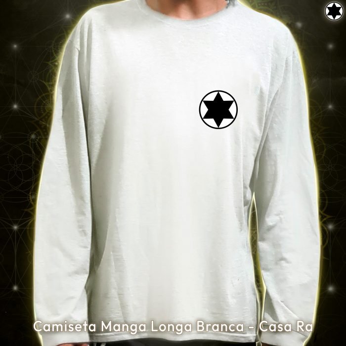 Camiseta Manga Longa Casa Ra Branca