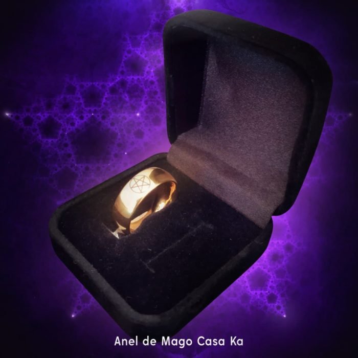 ANEL MAGO KA Magnetizado Resistência Divina