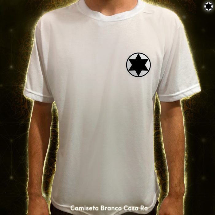 Camiseta Casa Ra - Teralux Rúnico - Branca