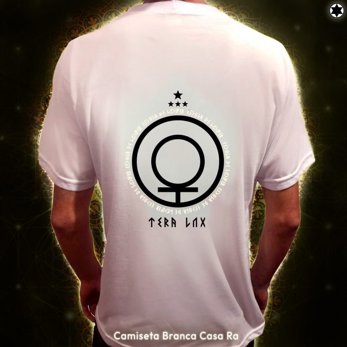 Camiseta Casa Ra - Teralux Rúnico - Branca - Image 2