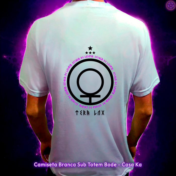 Camiseta Branca Sub Totem Bode - Casa Ka - Image 2