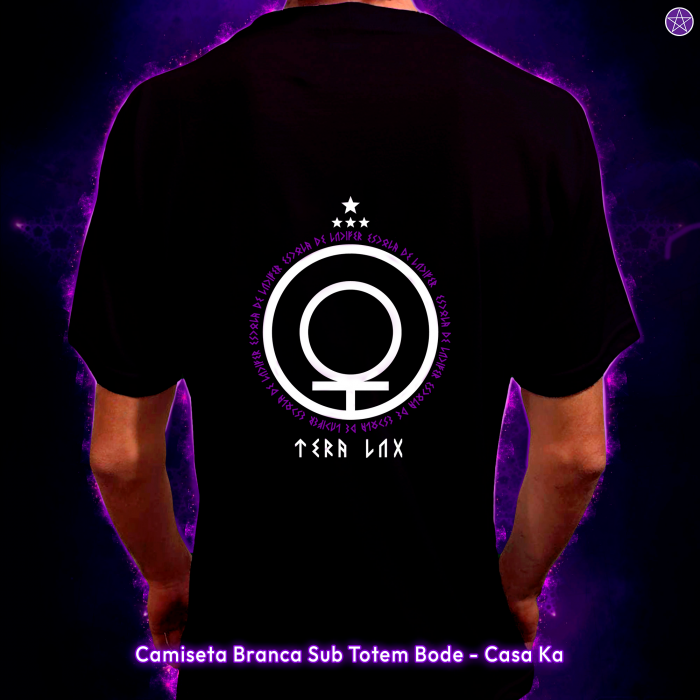 Camiseta Preta Sub Totem Bode - Casa Ka - Image 2
