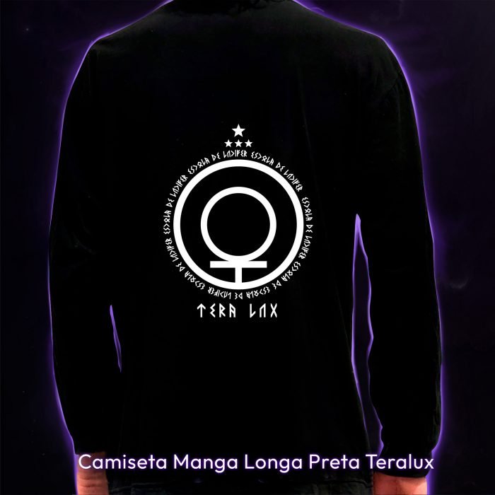 Camiseta Preta Manga Longa Teralux - Image 2