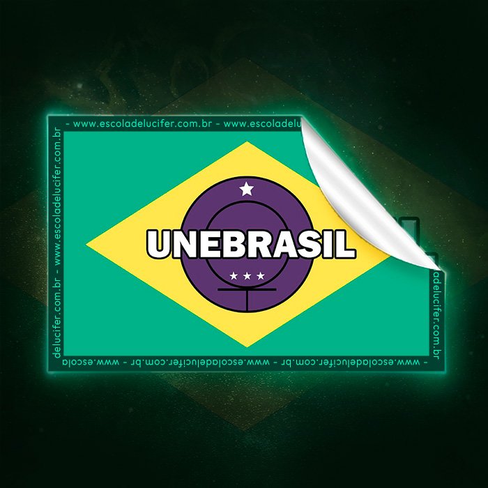 Adesivo - Unebrasil Retangular