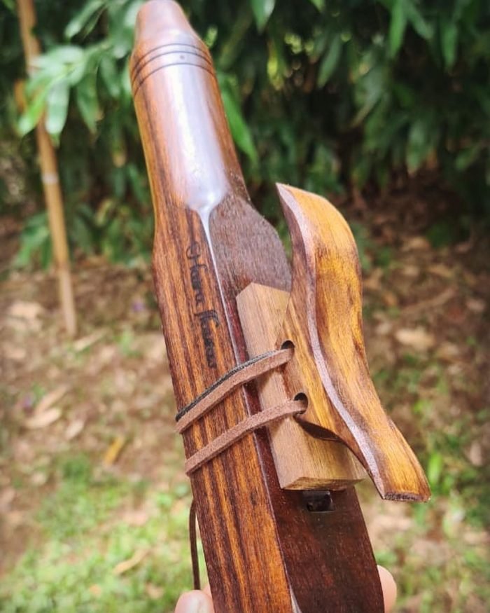 Flauta Nativa Design Tradicional Afinada em Lá menor (Am) - Image 2