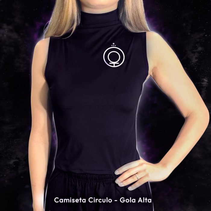 Camiseta Círculo – Gola Alta – Teralux