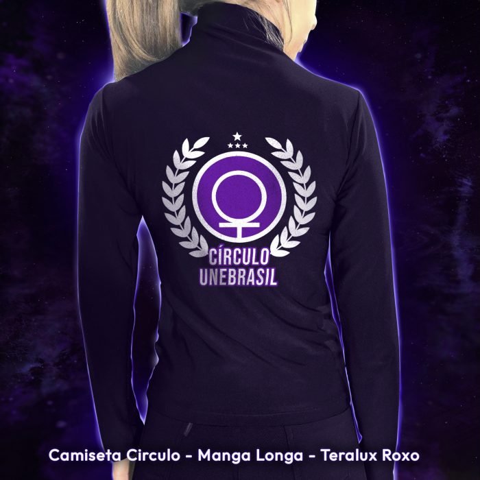 Camiseta Círculo - Manga Longa - Tera Lux Roxo - Image 2