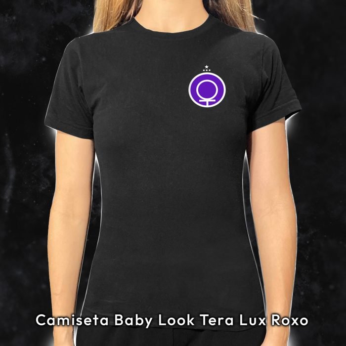 Camiseta Baby Look Teralux Roxo